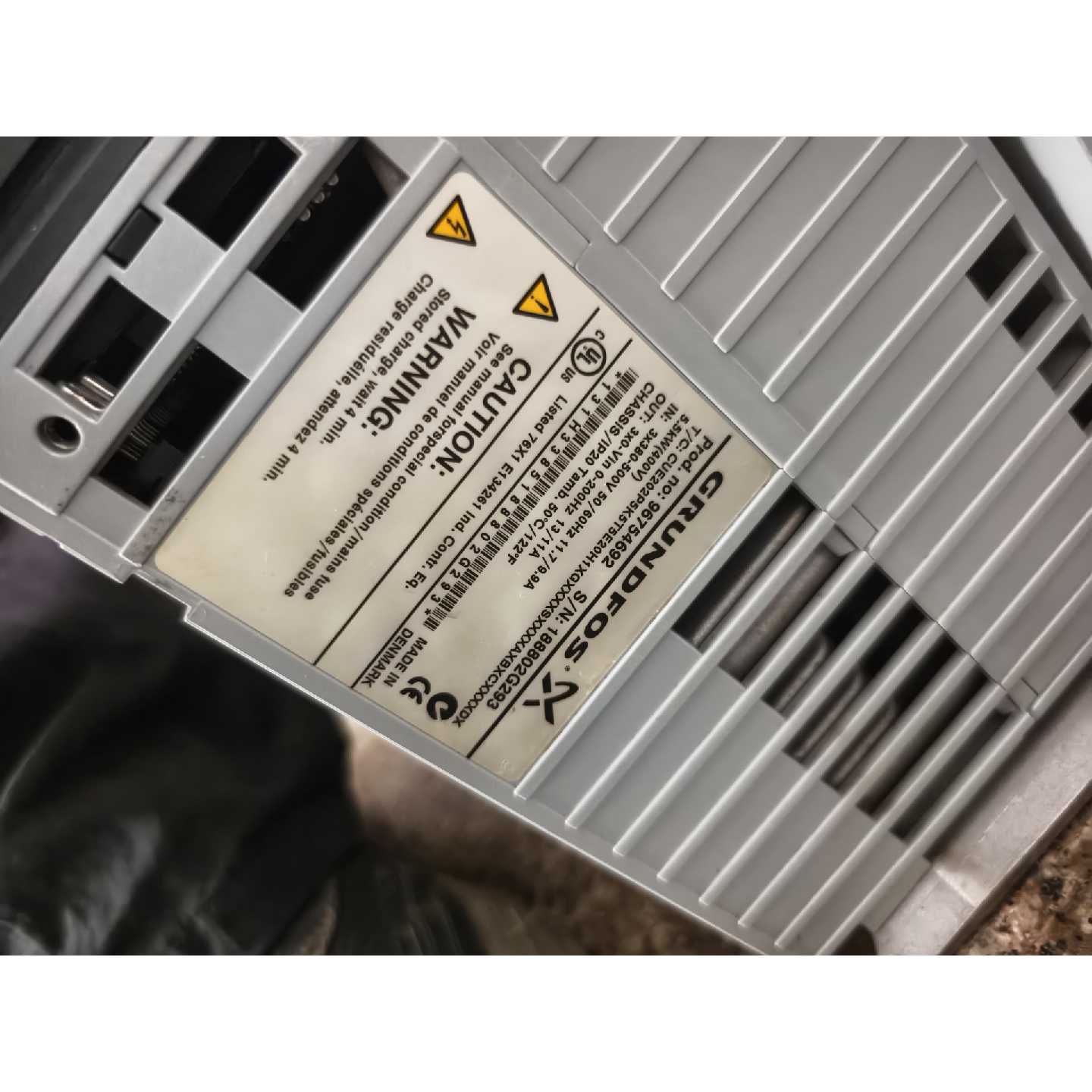 议价格兰富CUE202变频器5.5KW,CUE202P5K5T5