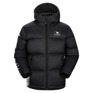 【黑钻】骆驼户外羽绒服冬季新款男女同款加厚保暖防寒防泼水外套