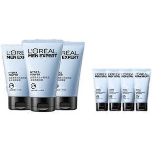 【李佳琦直播间】欧莱雅男士水能保湿洗面奶氨基酸洁面清洁控油*