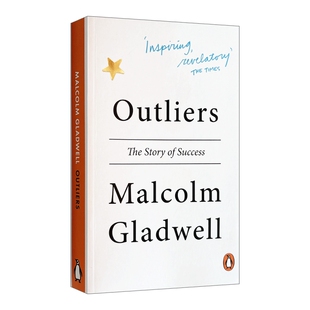 正版 异类英文原版 不一样的成功启示录 Outliers 马尔科姆格拉德威尔系列 英文版进口经济入门英语书 自我管理成功励志书籍