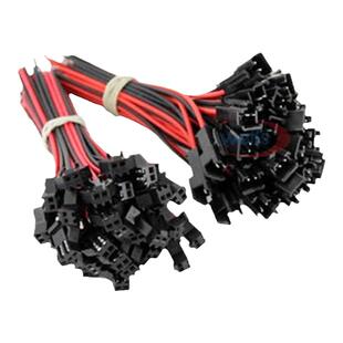 SM端子线3pin2P4P5P6P对接线2812/1903全彩灯公母线幻彩灯带接头