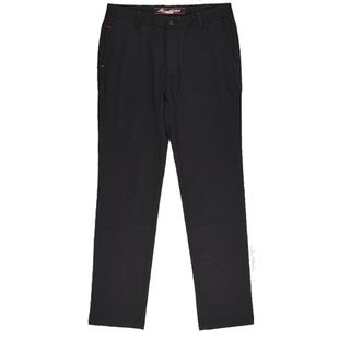 新款比音勒芬专柜正品秋冬男装厚款标准版经典袖标休闲裤长裤清仓