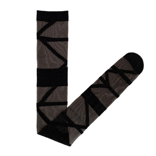 夜间教习室绑带丝袜女夏薄款白色洛丽塔袜子亚文化过膝袜y2k白丝