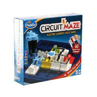 美国进口Thinkfun电路迷宫物理启蒙逻辑益智亲子玩具Circuit Maze