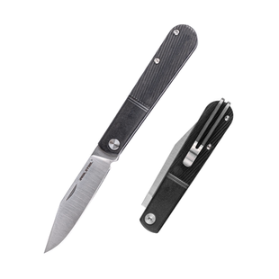 Real Steel 锐狮帝 Barlow 巴洛刀 RB-1 EDC折刀 果叉背夹 截尖刃