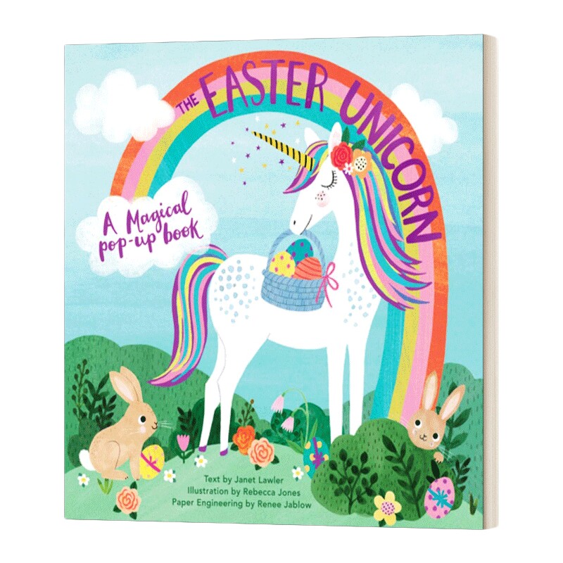 英文原版绘本 The Easter Unicorn 复活节的独角兽 儿童绘本 精装 英文版 进口英语原版书籍