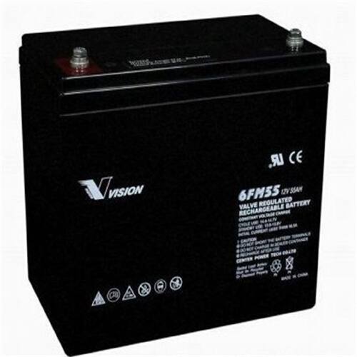 威神蓄电池6FM5512V55AH机房UPS电源配套消防照明EPS直流屏