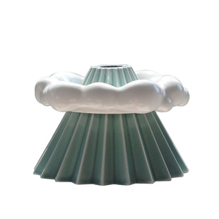 MINNAN皿喃陶瓷创意岚山云栖折纸滤杯白云滤托手冲咖啡过滤器具