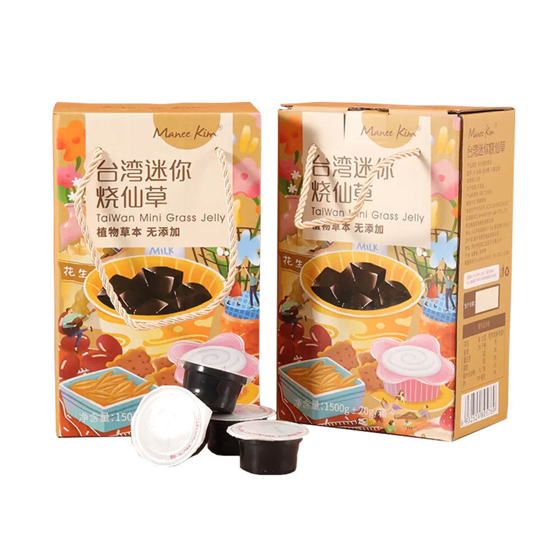 正宗越远烧仙草整箱即食果冻零食