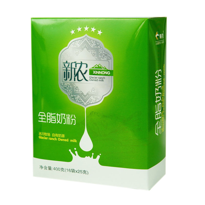 新农中老年儿童纯牛奶粉新疆直发