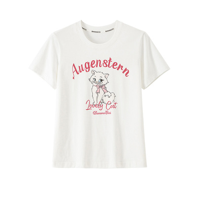 BANANACICI印花纯棉短袖T恤