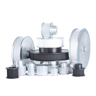 同步轮3M/5M/8M/14M/MXL/XL/T5/T10/AT10皮带轮铝可定制同步带轮