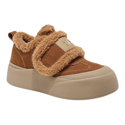 【星期六】女加绒棉鞋休闲板鞋冬