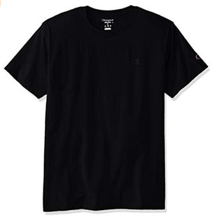 champion classic tee 美版基础款双标圆领情侣刺绣短袖打底T0223
