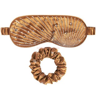 slip CELESTIAL NIGHTS天国之夜水钻真丝眼罩发圈遮光透气亲肤NEW