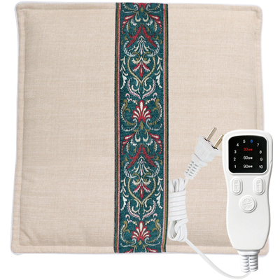 电加热蕲艾绒艾灸坐垫艾草养生垫