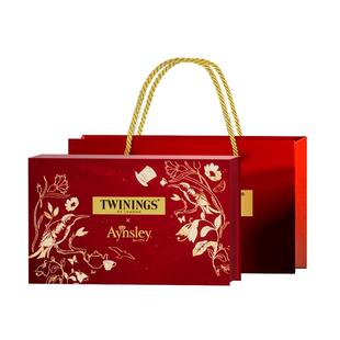 Twinings川宁联名英式下午茶礼盒红茶节日礼盒安斯丽茶具新年礼盒