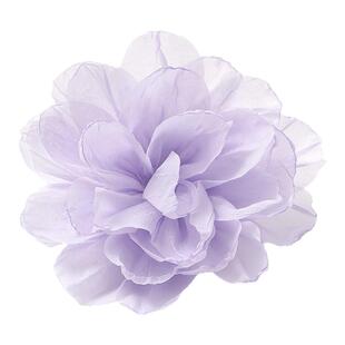 欧根纱山茶花朵纱花辅料手工diy头饰发夹花配件 服饰鞋帽辅料装饰