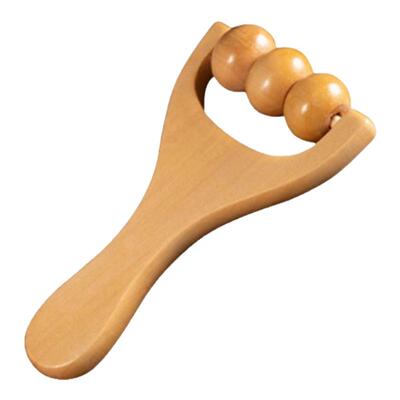 实木滚珠按摩器疏通经络小工具