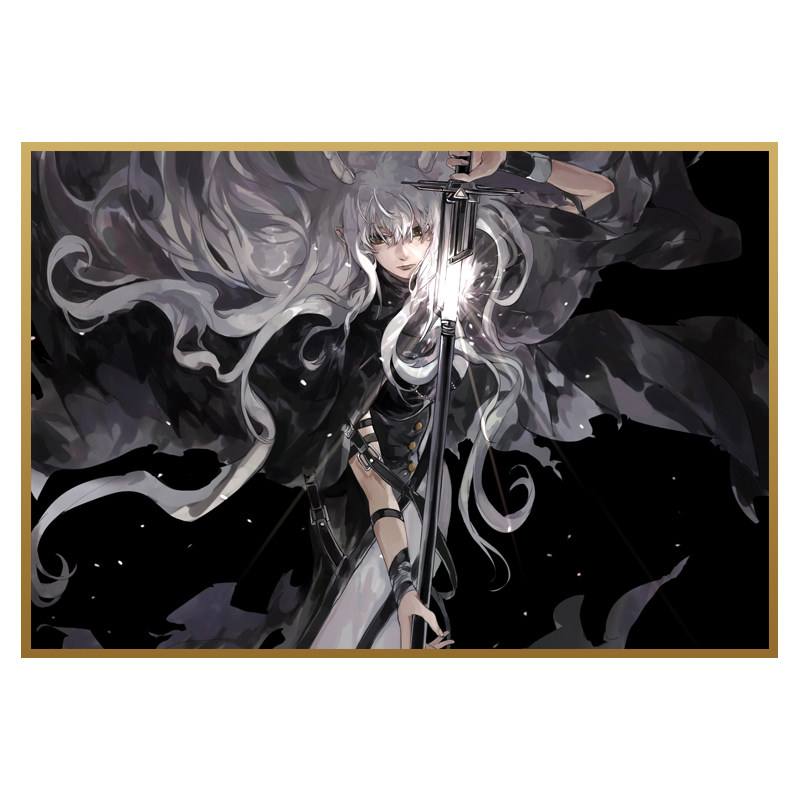 【现货】明日方舟 闪灵 明信片色纸文件夹 二次元游戏动漫周边