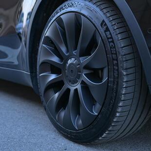 特斯-拉Modely轮毂盖护盖寸罩色20旋风装饰锋套包圈帽轮胎边改装