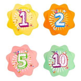 儿童积分卡奖励卡奖励孩子的积分卡家庭幼儿园兑换定制幸运小学生一年级兑换币积分币小朋友好习惯卡片奖券