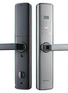 萨莱明V16经典一握开智能锁半自动智能锁家用防盗智能锁