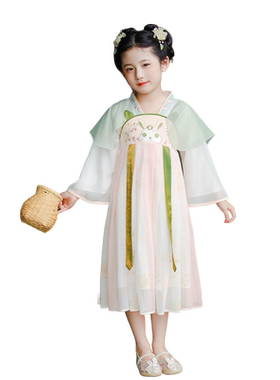 汪小荷秋季女童中国风汉服