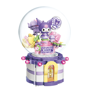 keeppley奇妙积木三丽鸥库洛米酷洛米音乐盒八音盒生日礼物女生