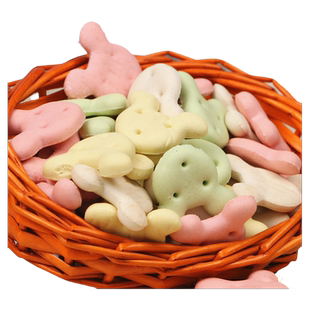 JESSIE 仓鼠兔子龙猫天竺鼠零食 饼干 米奇美味饼干80克