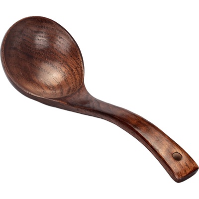 日式盛汤勺木勺子家用长柄汤匙