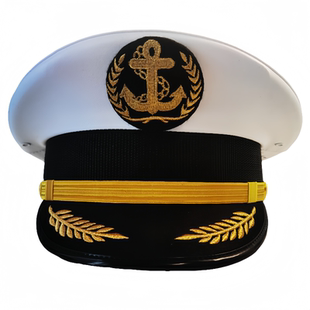 船长海员船员轮机长服装配饰系列帽领带肩章肩套领带胸章领花皮带