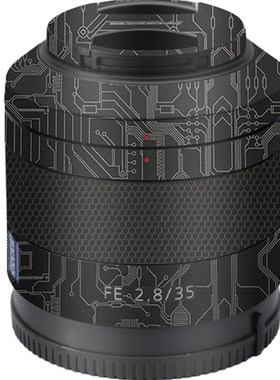 美本堂适用索尼35F28 贴纸镜头贴膜35F2.8ZA保护膜蔡司 3528帖皮