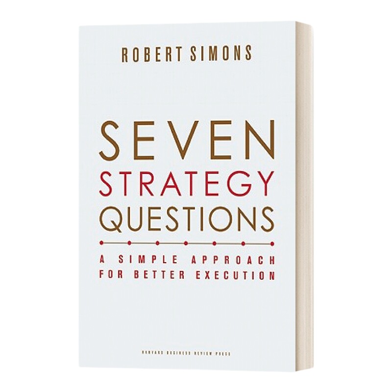 英文原版 Seven Strategy Questions 七个策略问题 提高执行力的方法 领导管理指南 哈佛商业评论 精装 英文版 进口英语原版书籍