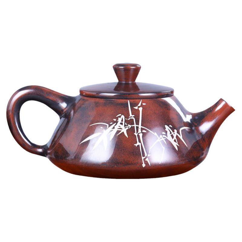 陈绍康纯手工亮光残帖功夫茶壶
