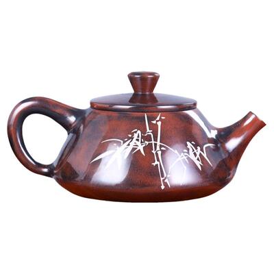 陈绍康纯手工亮光残帖功夫茶壶