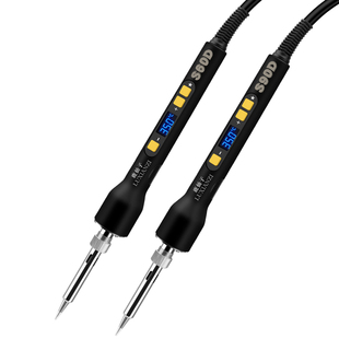 鹿仙子数显智能电烙铁大功率维修专用专业级新型焊枪便携式调温