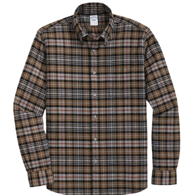 布克兄弟25男士法兰绒衬衫