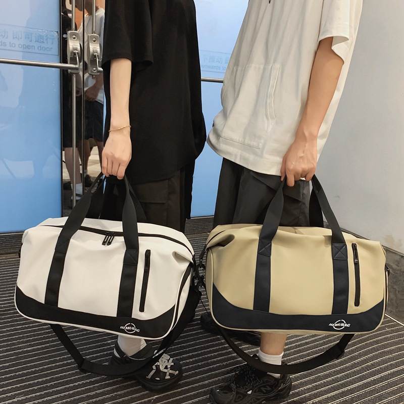 大容量健身包女干湿分离短途休闲户外包收纳运动行李袋游泳手提