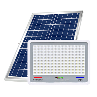 太阳能户外防水透镜灯室内外暖光黄光超亮庭院景观灯一拖二投光灯