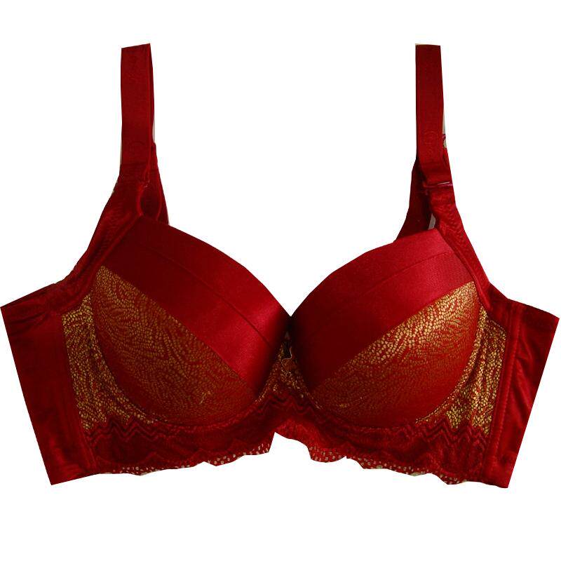 戴丝玉正品女内衣红色70ar13815