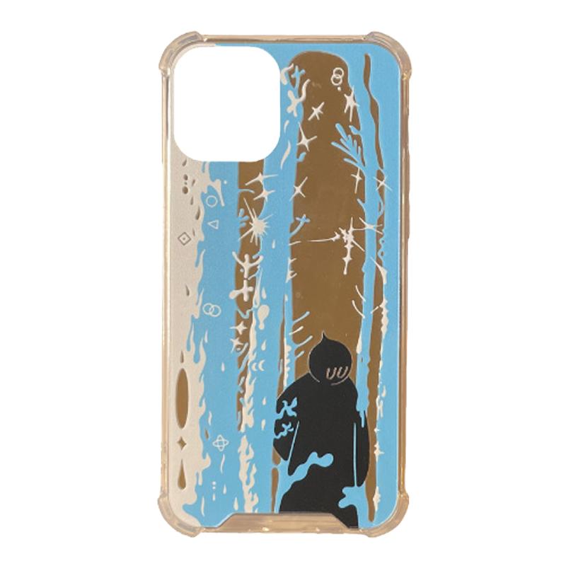苹果iPhone镜面创意小众小黑泥