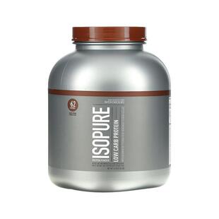 香港直发isopure低碳水化合物蛋白质粉2.04kg乳清健身左旋巧克力