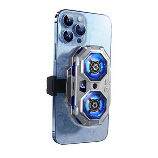 【直播专用】手机散热器半导体制冷降温神器超静音冰封背夹贴片一体支架带风扇主播桌面适用苹果小米黑鲨红魔