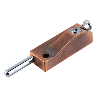 嘉玛旋转门锁插销锁旋转门插销有框门锁弹簧插销地插锁落地插销