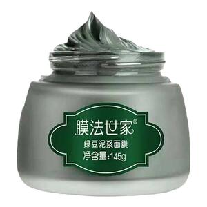 膜法世家绿豆泥面膜黑头泥膜魔法