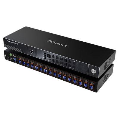 TESmart碲视16进1出KVM切换器