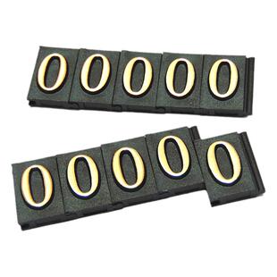 座式标价牌数字 耐用标价牌 数字拉丝价码牌 P1系列数字