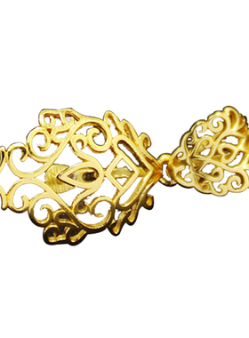 s925纯银夹扣女款diy吊坠扣头