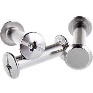 304不锈钢子母铆钉对接对锁螺丝螺母账本钉相册卯钉子母柳钉M4M5